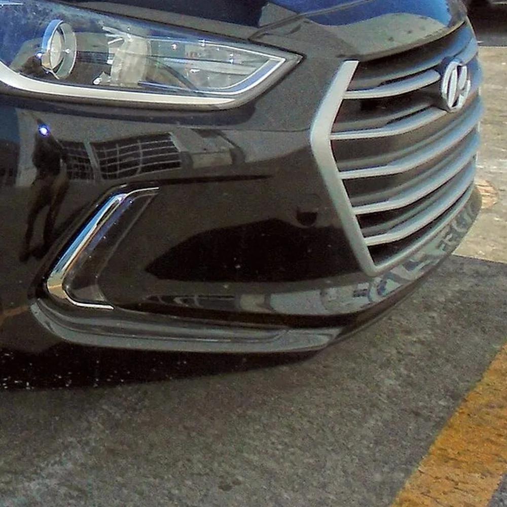 اكصدام النترا AD 2017 أمامي — صورة حقيقية للقطعة على هيونداي إلنترا AD
