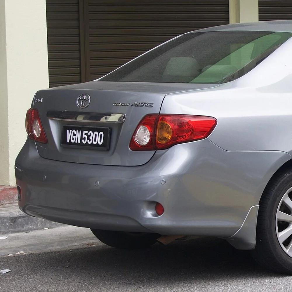 شنطة تويوتا كورولا 2008 صيني — صورة حقيقية للقطعة على تويوتا كورولا E140