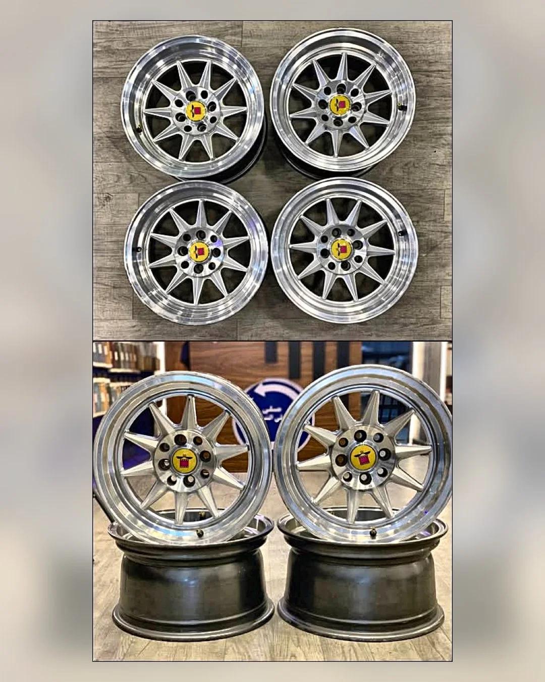 طقم جنوط 15 بوصة 4×100/114 8J ET20 — استيراد