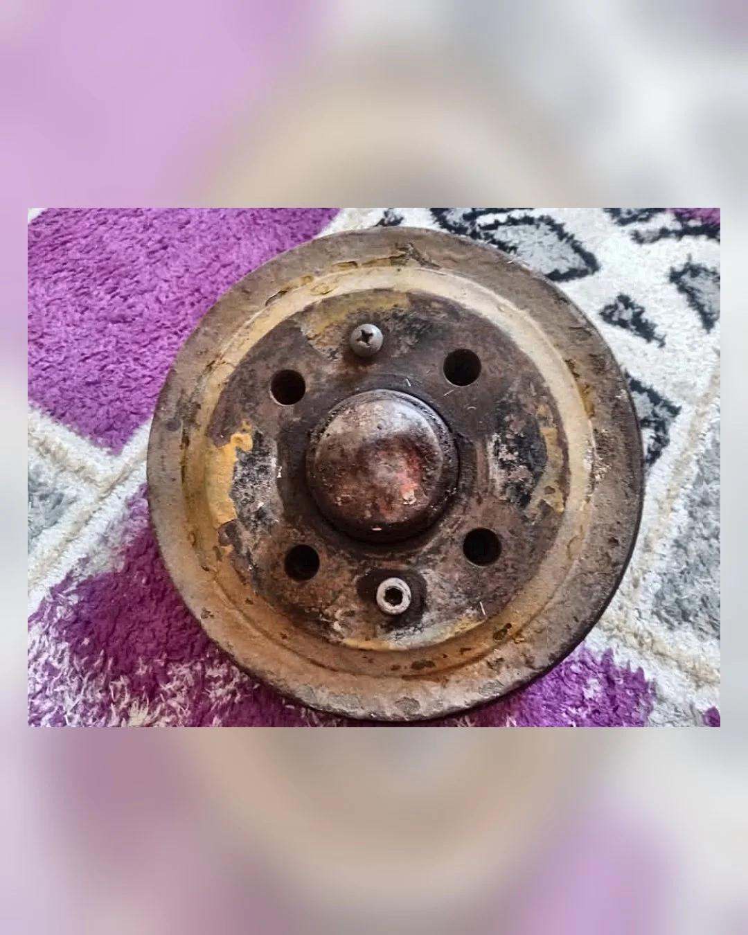 طنبورة فرامل خلفي كاملة بالسرة والشمعدان دايو لانوس — استيراد