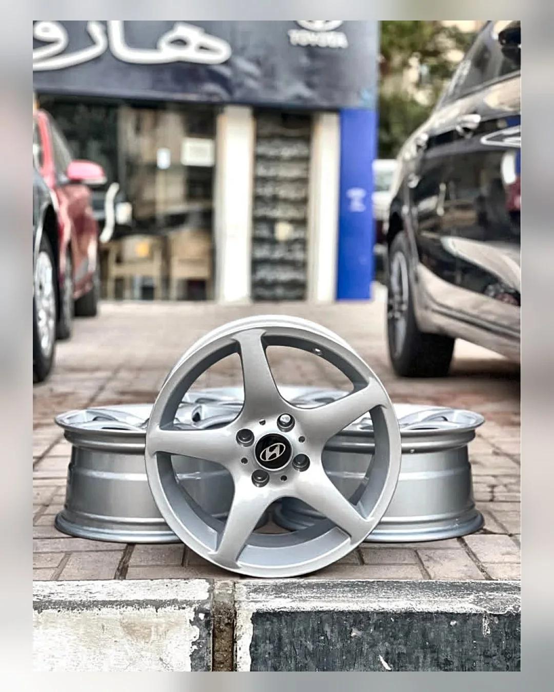 طقم جنوط 15 بوصة 4×100 7J — استيراد