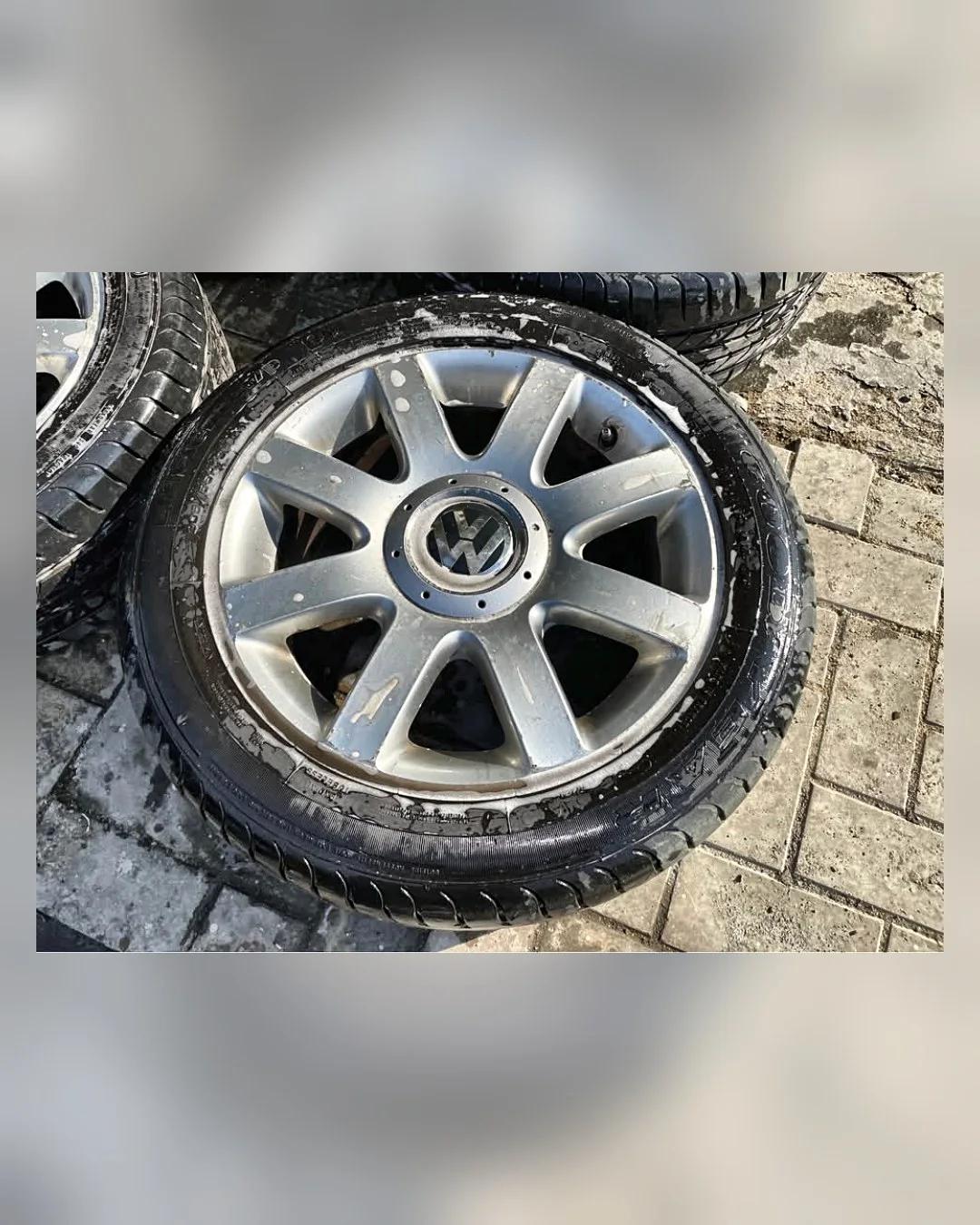 طقم جنوط 16 بوصة بالكاوتش فولكس فاجن جيتا / جولف / باسات — استيراد
