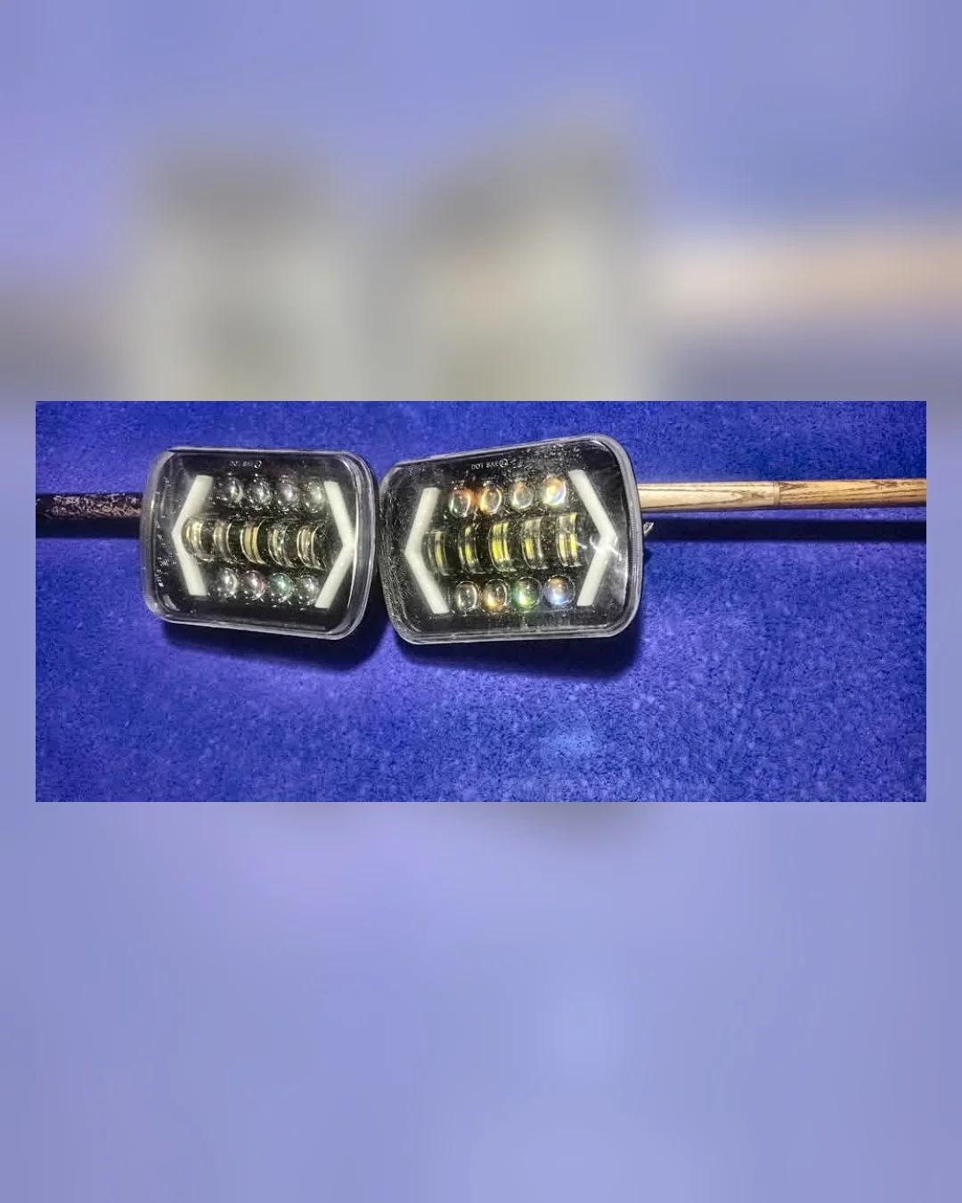 كشاف ليد مربع 7×5 بوصة (جيب شيروكي XJ وغيرها) — جديد