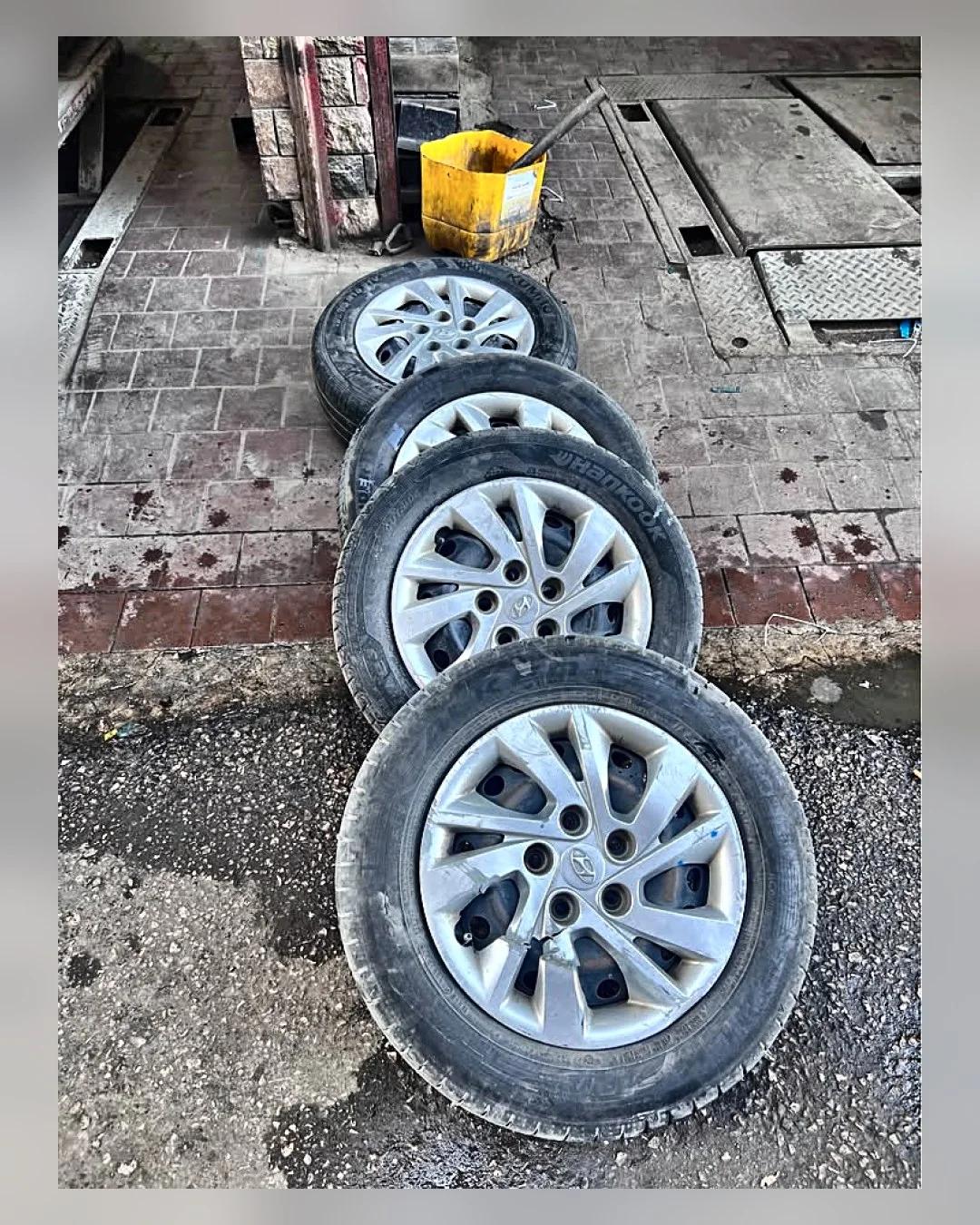 جنوط حديد بالكاوتش هيونداي إلنترا AD — استيراد