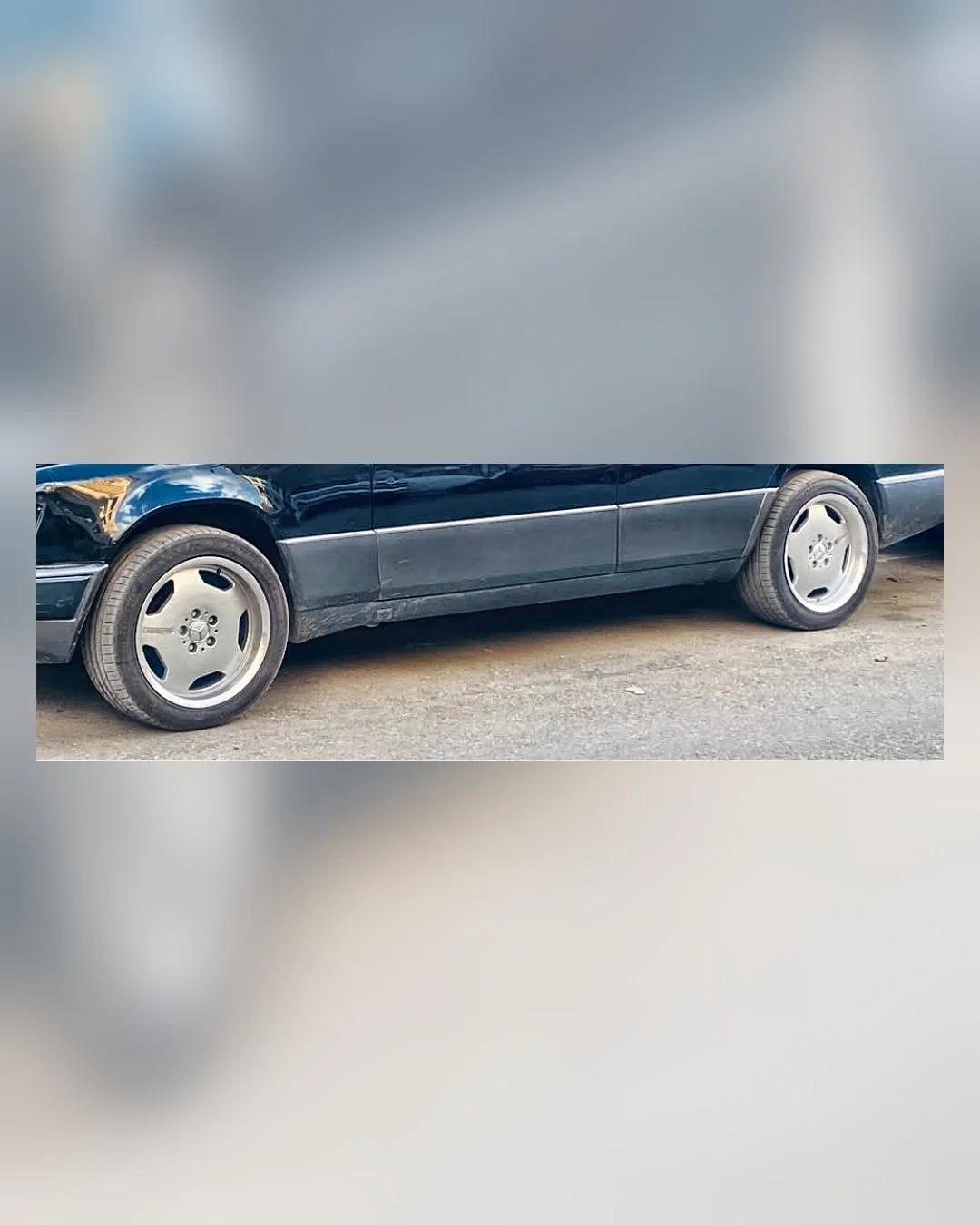 طقم جنوط AMG أصلي بالكاوتش مرسيدس — استيراد