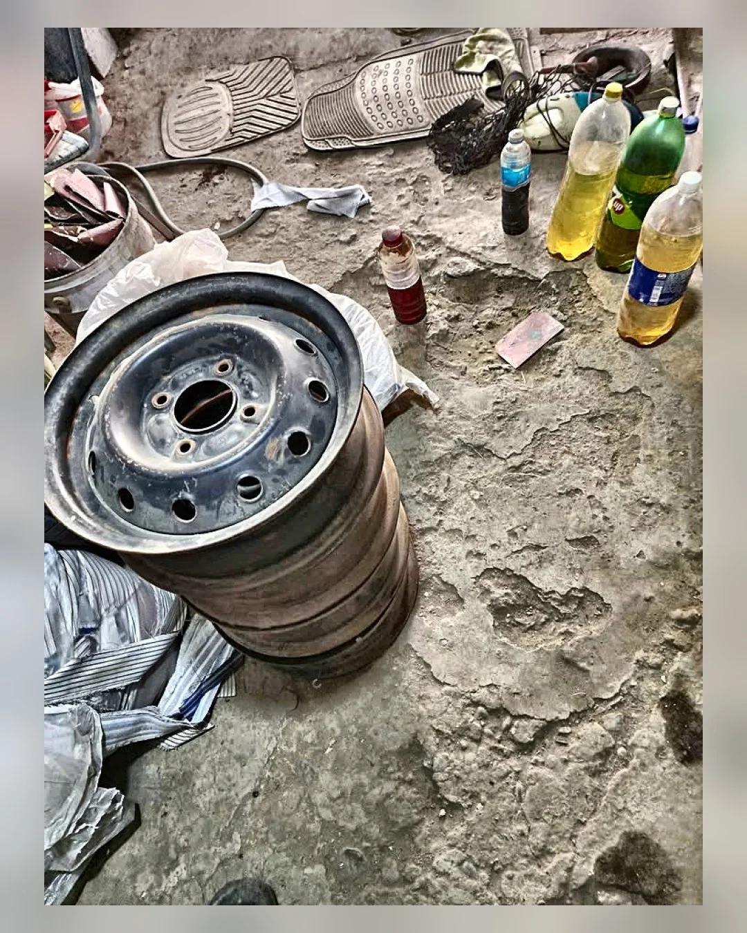 4 جنوط حديد 13 بوصة بيجو — استيراد