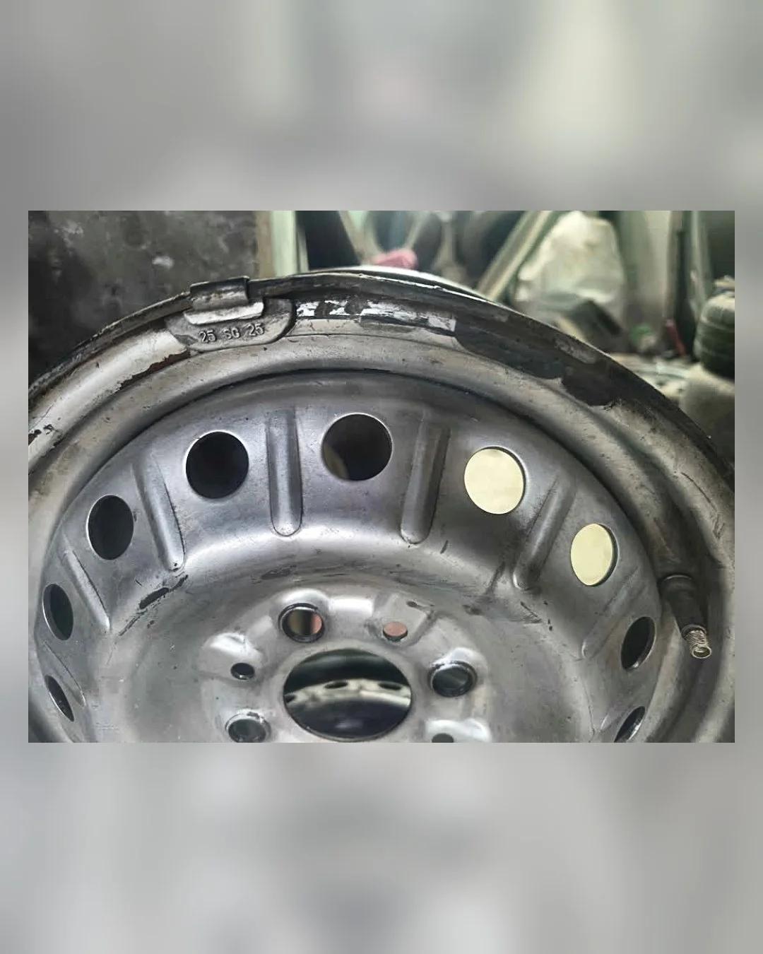 طقم جنوط حديد 13 بوصة 4×100 فيات — استيراد
